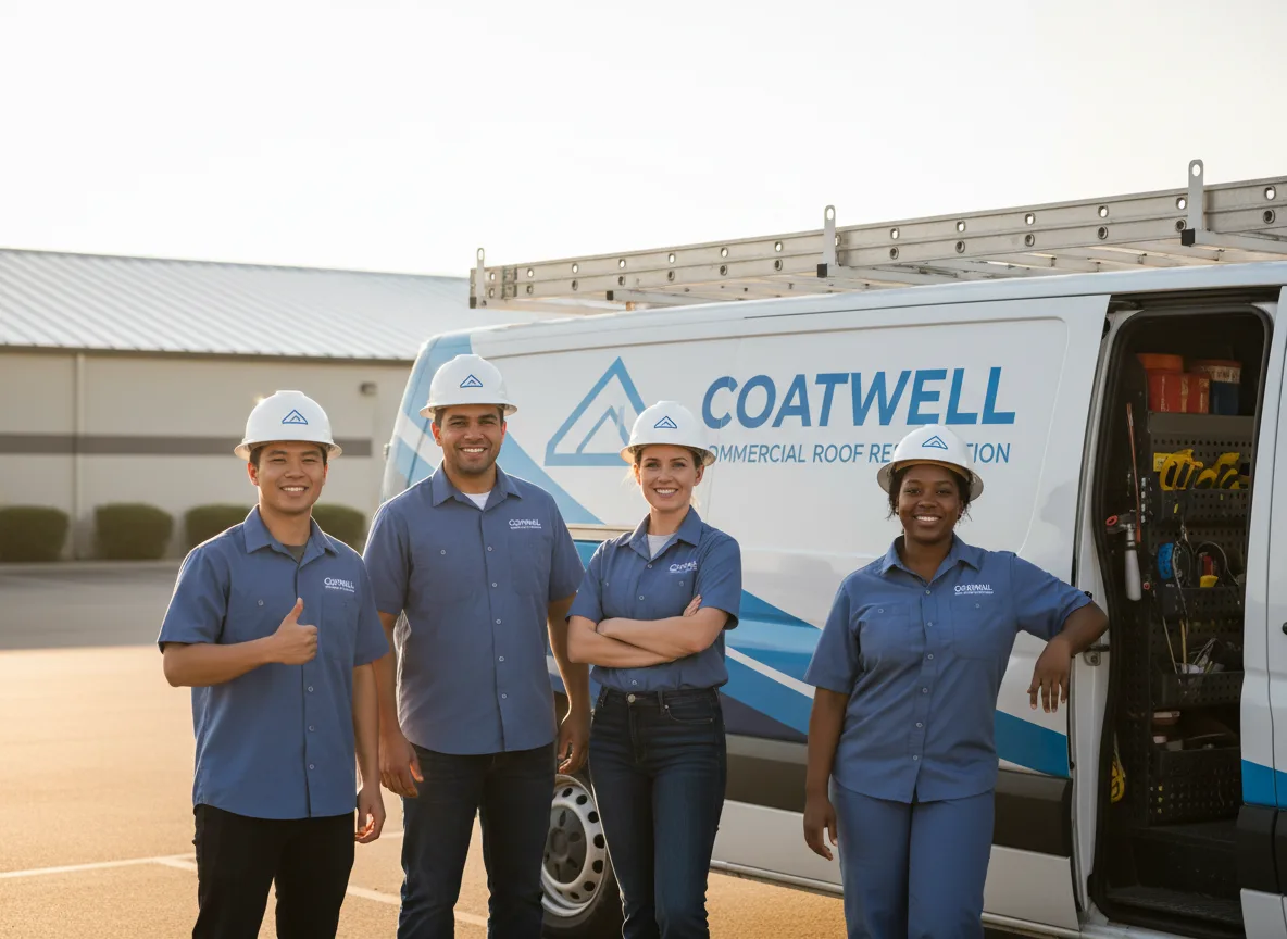 Commercial roof coating company in Sorento, IL